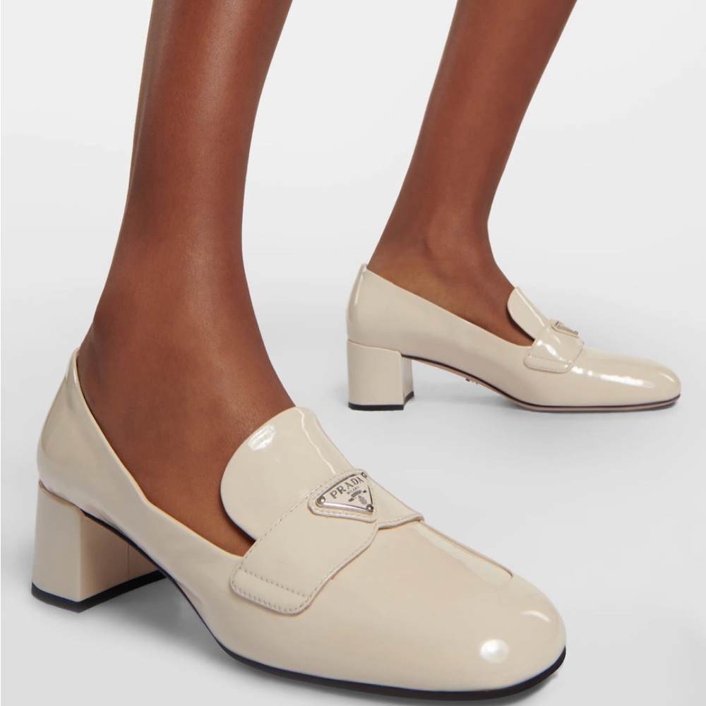 Authentic Prada Patent Leather Loafers